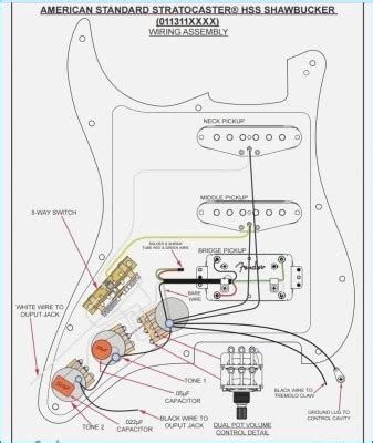 Fender American Standard Stratocaster Wiring Diagram - ORLA WEB