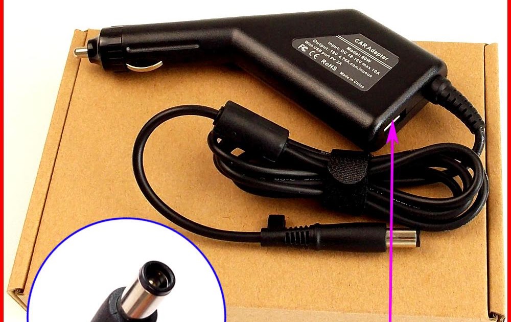 Buy Laptop DC Power Car Adapter Charger 19V 4.74A 90W