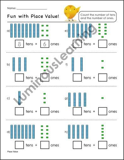 Number Sense Worksheets For 2nd Grade - Blog Goto