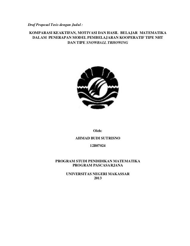 Contoh Makalah Penelitian Ukm