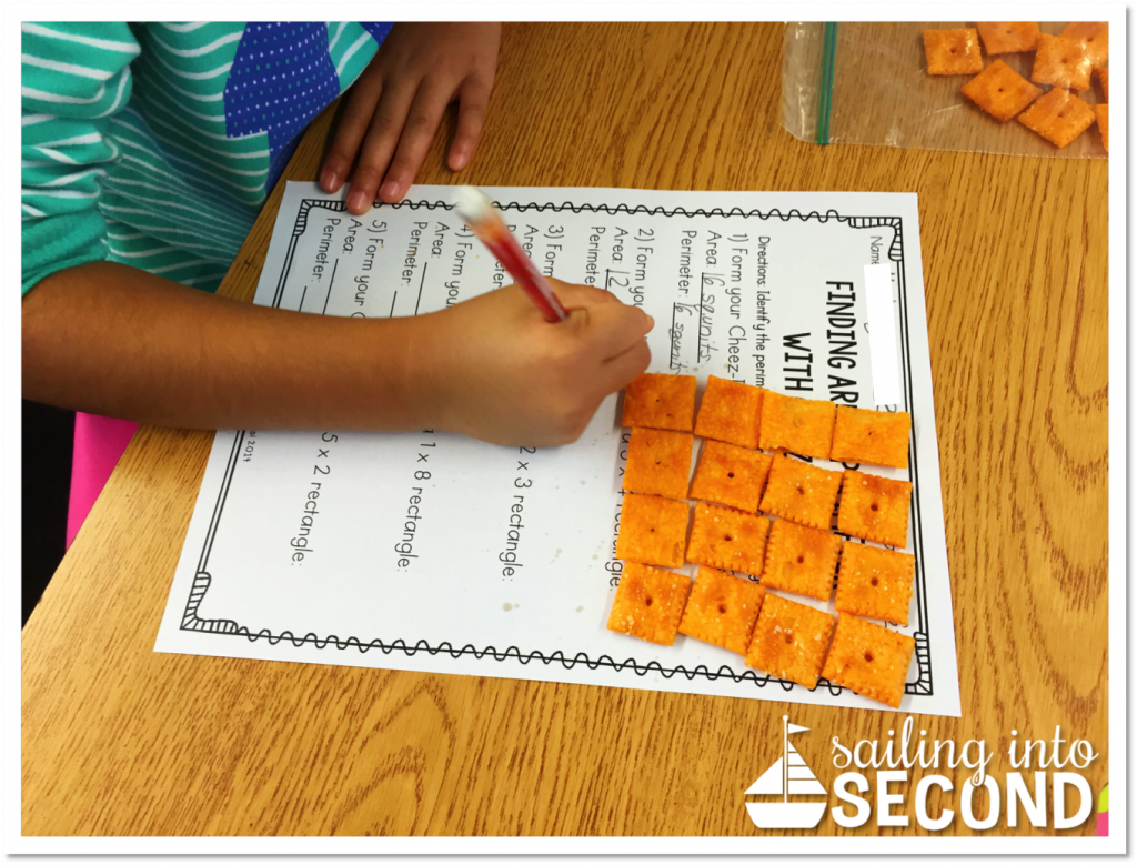 Primary Powers: Area and Perimeter With Cheez-Its!