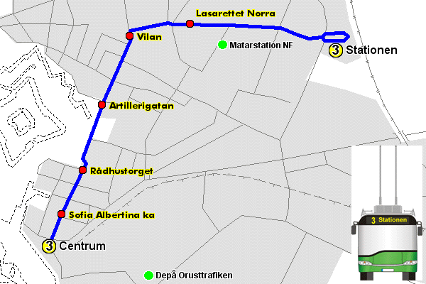 Buss 2 Hållplatser Karta | Karta