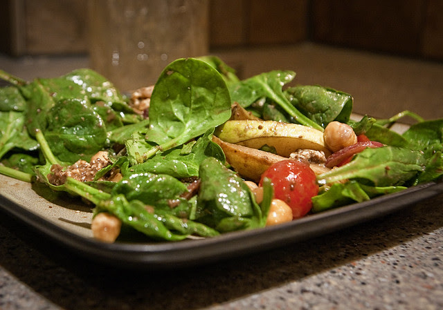 salad on my plate - 1