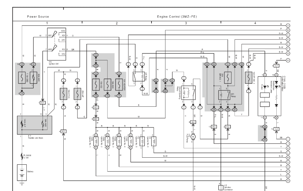 2006 Toyota Highlander Hybrid Engine Diagram