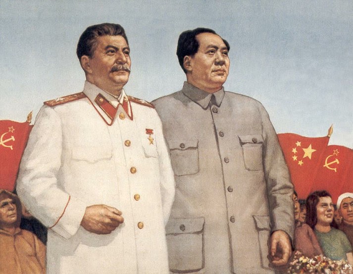 Resultado de imagen de mao y stalin
