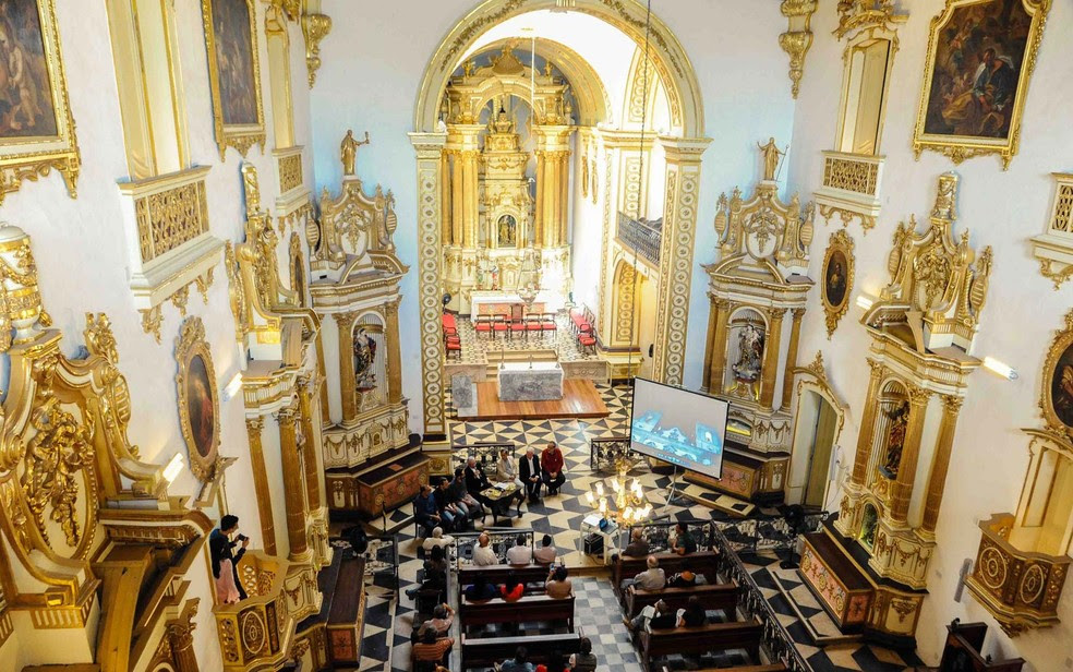 Imagem da igreja de Sant'Ana do alto (Foto: Sidney/Divulgação) Imagem da igreja de Sant'Ana do alto (Foto: Sidney/Divulgação)