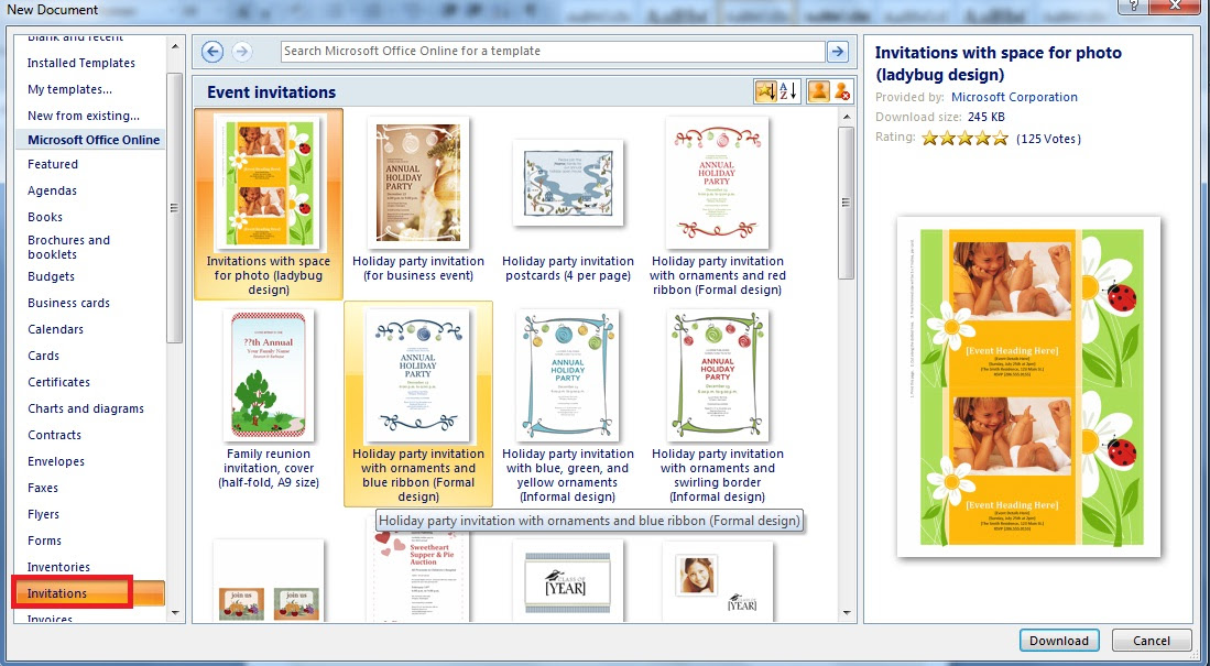 Cara Membuat Undangan Pernikahan Menggunakan Microsoft Word 2007