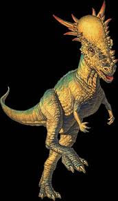 dinosaur with bump on head