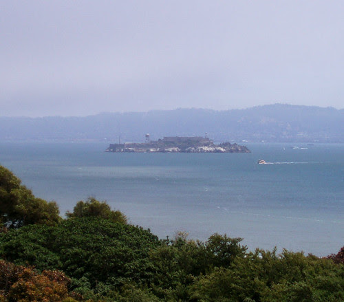 alcatraz näkyy golden gatelle