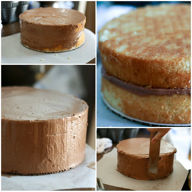 Flour Bakery Yellow Cake collage 2
