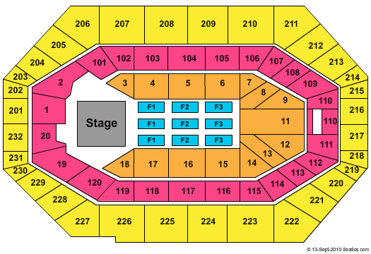 33 Bankers Life Fieldhouse Seating Map - Maps Database Source