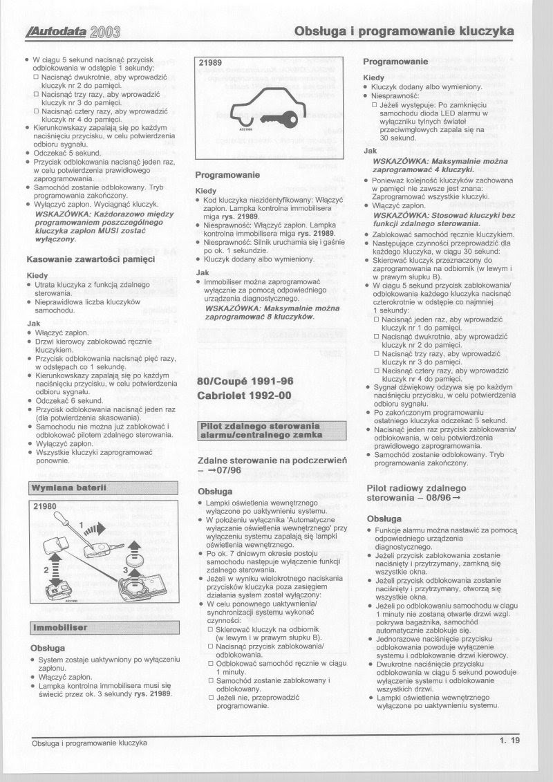 Instrukcja Obslugi Audi A3 8p