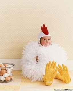 Chicken Costume. If one if my future children ever wants to be a chicken for halloween my life will be complete. #chicken #costume #halloween