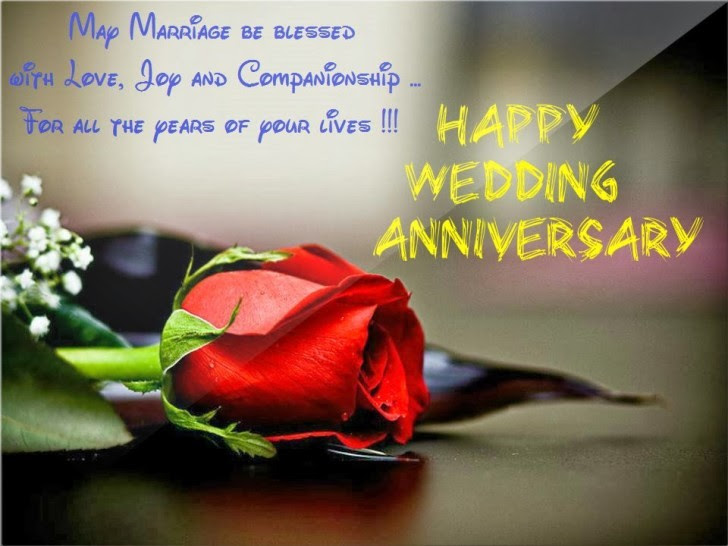 Wedding Anniversary Message For