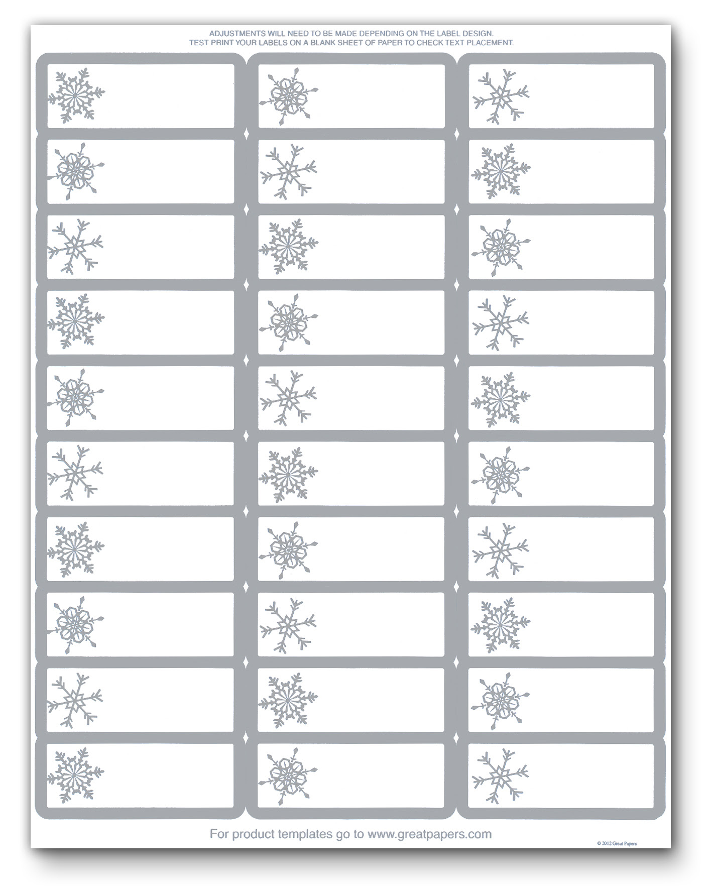 Free Avery 5160 Christmas Label Template Nisma Info