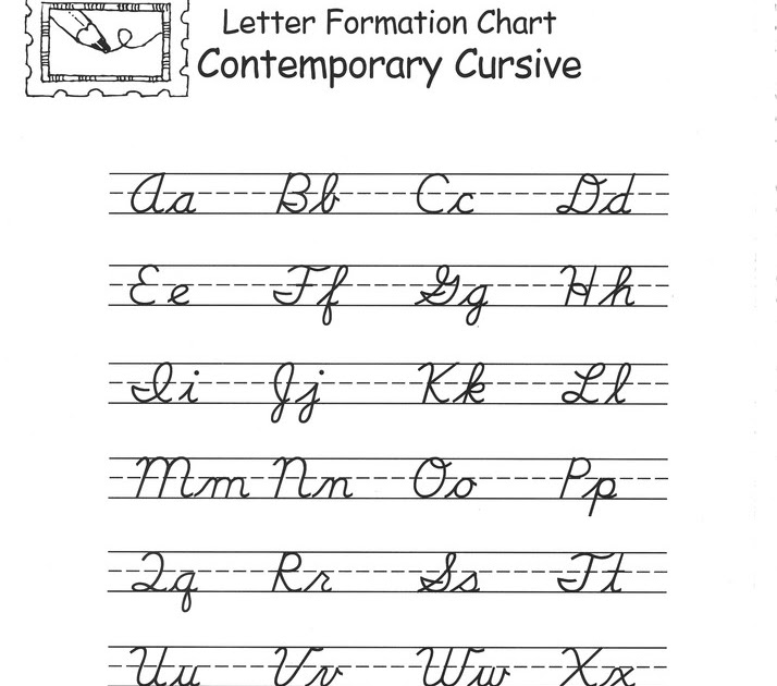 Cursive Handwriting Exercise Books / Traditional Handwriting: Beginning