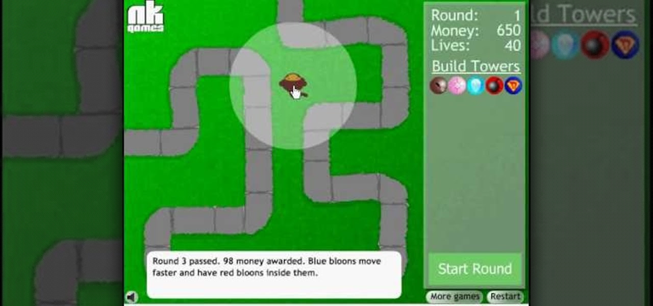 Bloons Tower Defence 3 Unblocked Hacked
