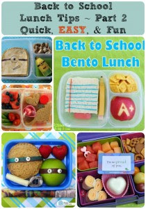 Back to School Lunch Tips - Part 2