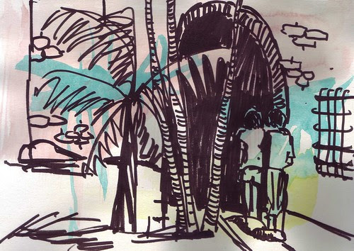 USK: Ruinas Nicolas de Bari using "pre-ruined" paper, Santo Domingo, Dominican Republic