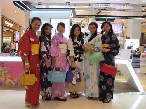 Girls Day Out! Yukata in Pavilion :)