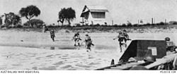 Tentara Britania mendarat di Tamatave pada Mei 1942.