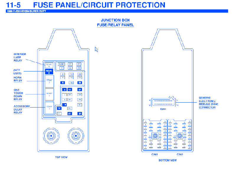 31 2002 F350 Fuse Box Diagram - Wiring Diagram List