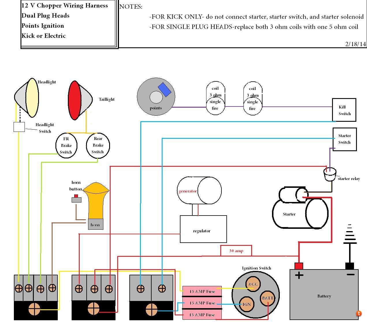 Wiring Diagram Shovelhead Bobber - Wiring Diagram Schemas