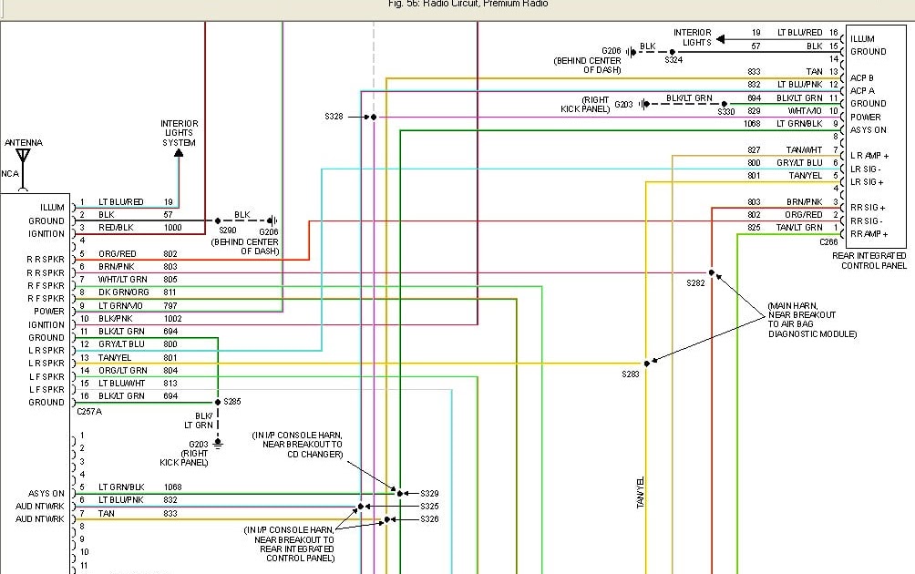 30 2000 Ford Expedition Radio Wiring Diagram - Wire Diagram Source