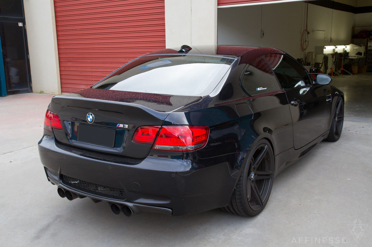 BMW m3 e92 Black Mate