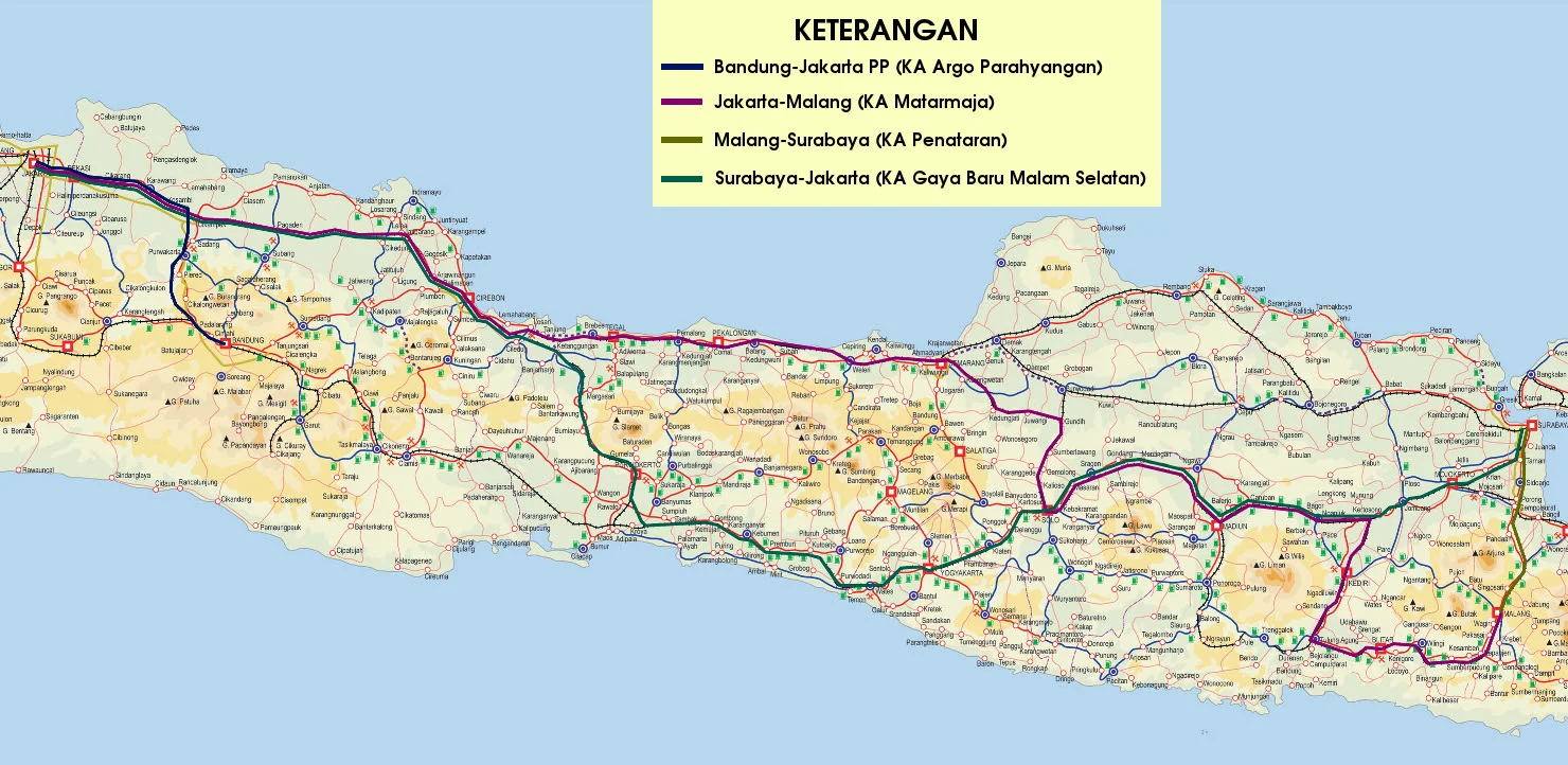 19 Unique Peta Jalur Kereta Api Jawa - gnosistema
