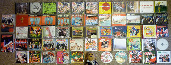 Bowling for Soup CDs. Click for bigger.