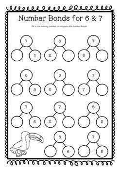 bonds worksheet splitting printab