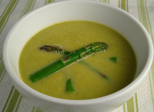 Lemony Asparagus Soup