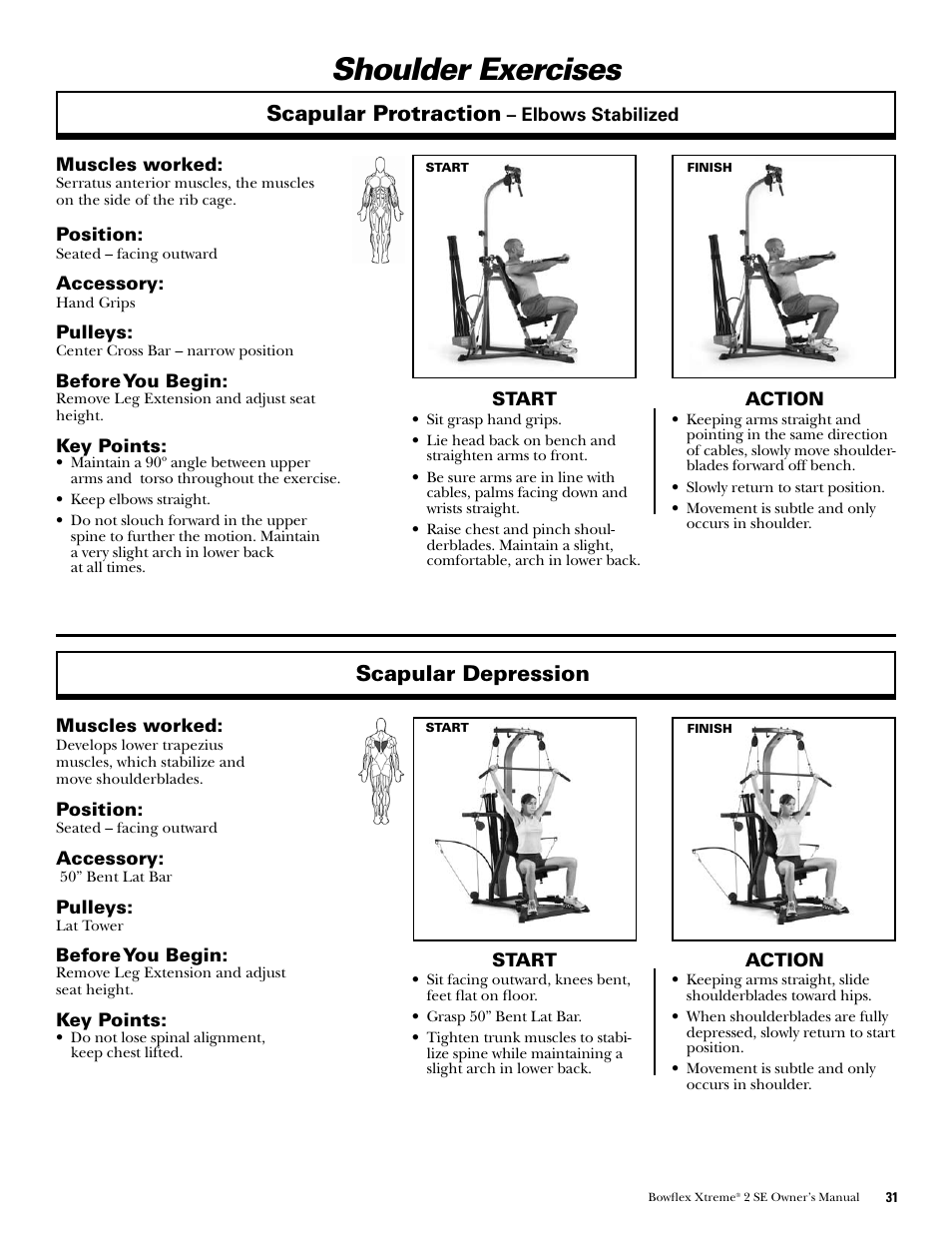 bowflex xtreme 2 workout routine | Kayaworkout.co