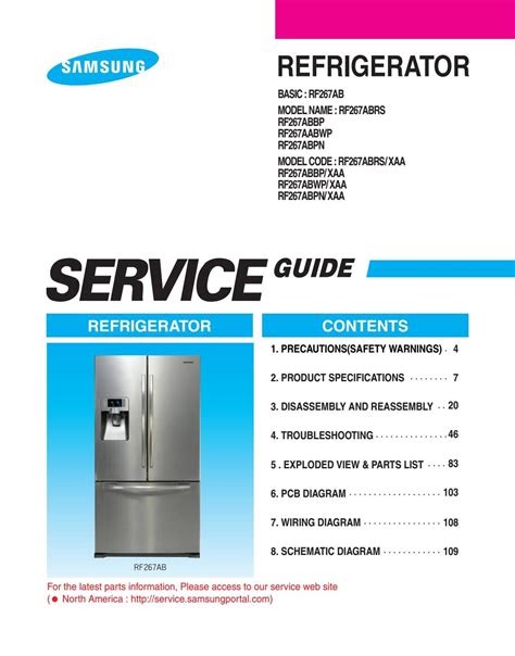 Download EPUB samsung rf26xaewp rf26xaepn rf26xaers service manual and