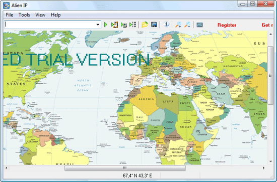 Maps: World Map Coordinates
