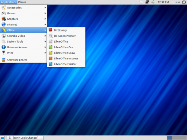 Zorin OS 6 Core GNOME 2 Theme