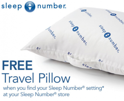 FREE Sleep Number Travel Pillow Printable Coupon ...