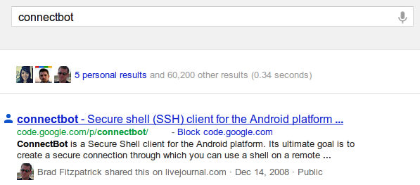 LiveJournal example