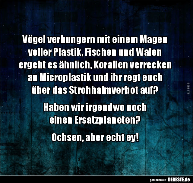 Plastik Spruche