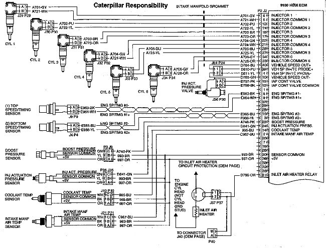 Wiring Diagram: 31 Cat 3116 Fuel Pump Diagram