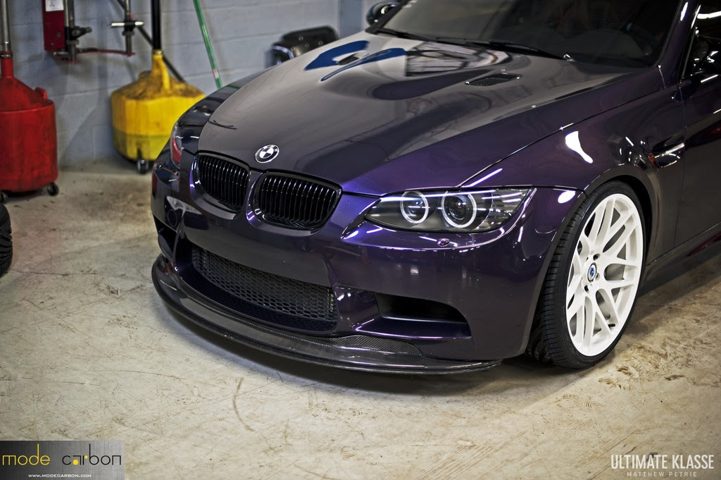 Фиолетовая BMW e92