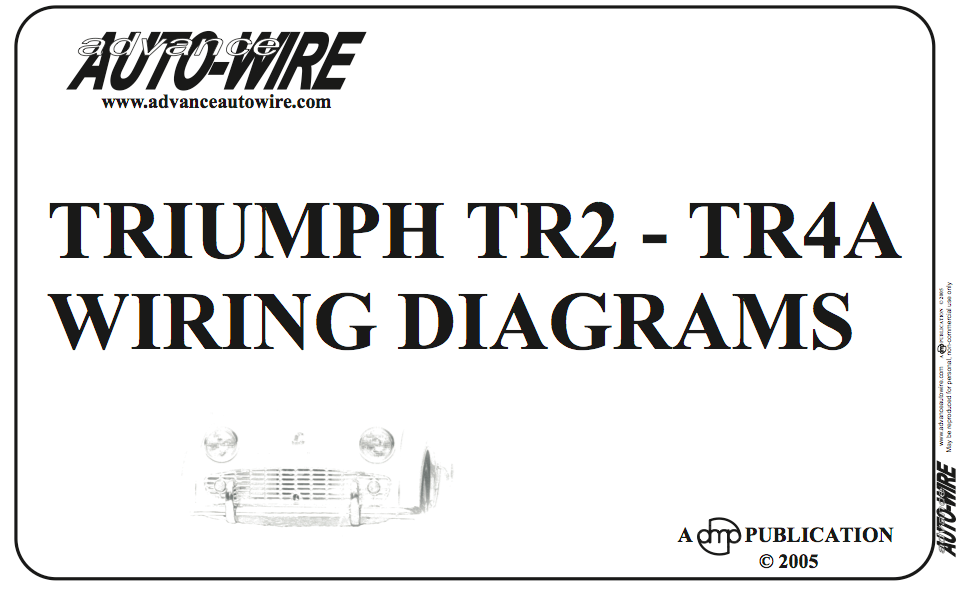 Triumph Tr3 Wiring Diagram - Complete Wiring Schemas