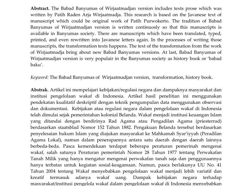 Contoh Carita Babad Bahasa Sunda tugasasikku