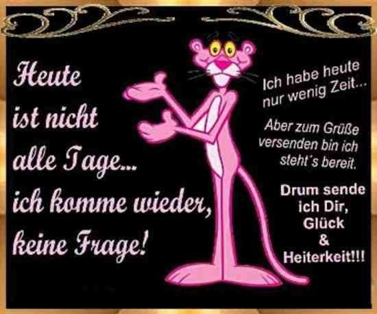 Guten morgen und einen guten start in die woche