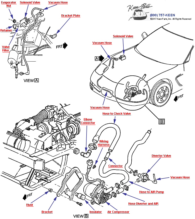 35 C5 Corvette Parts Diagram