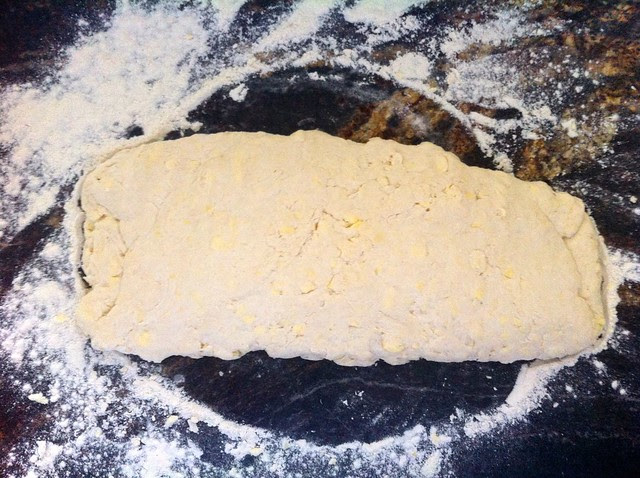 Dough Pressed Together