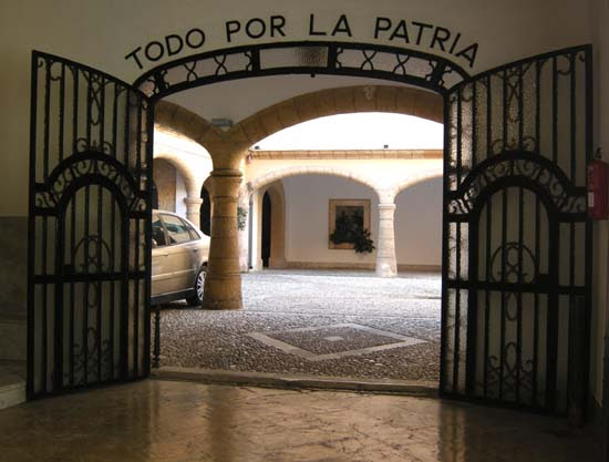 Régi laktanya a belvárosban, Palma de Mallorca, Spanyolország