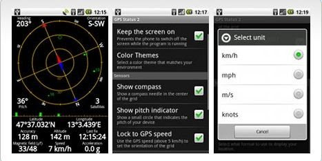 GPS-status GPS-status