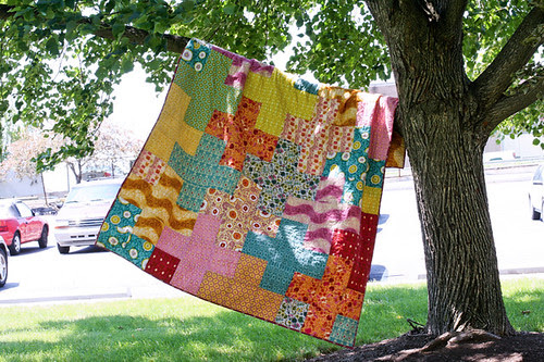 Folksy Flannels Plus Quilt by jenib320